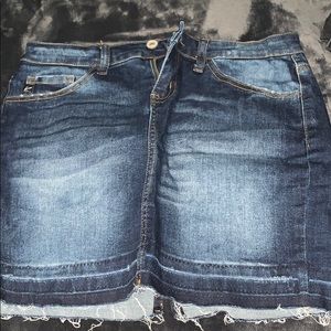 Jean skirt